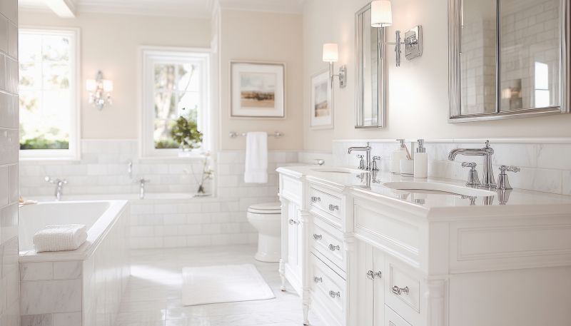 Luxury Bathroom with Double Vanities