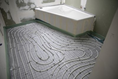 Bathroom Featuring Underfloor Heating